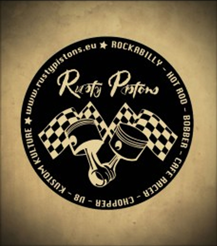 Rusty pistons RPSK06 Sticker